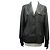 Hermès HERMES-JACKE AUS GOATLEDER 44 L 3 KNÖPFE WOLLFUTTER Schwarz