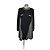 Autre Marque pianurastudio Oversized Kleid Schwarz Bunt Wolle Mehrfarben