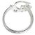 Silberne Logo-Ring Christian Dior - Ansicht 2