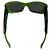 Gafas de sol de cuero de cocodrilo verde Gianni Versace Mod 417 Col 899 - vista 7