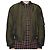 Haider Ackermann Olive Satin Ma-1 Draped Bomber Jacket Olive green - view 4