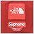 Giacca da montagna in cotone cerato rosso e nero Supreme The North Face AW10 - vista 11