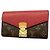 Lange Brieftasche Monogramm Pallas Louis Vuitton Braun Fuschia