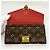Lange Brieftasche Monogramm Pallas Louis Vuitton Braun Fuschia - Ansicht 12