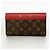 Lange Brieftasche Monogramm Pallas Louis Vuitton Braun Fuschia - Ansicht 13