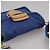 PRADA Borsa a Spalla in Tela Blu Auth 111326 - vista 6
