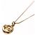 Collana Christian Dior metallo oro Auth FF4664 D'oro - vista 3