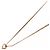 Collana Christian Dior metallo oro Auth FF4664 D'oro - vista 4