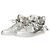 Sneakers alte Buscemi Argento - vista 3