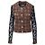 Timeless Chaqueta de tweed y encaje Chanel Castaño