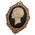Spilla Chanel Portrait Miss Coco Oro Gold hardware