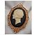 Spilla Chanel Portrait Miss Coco Oro Gold hardware - vista 2