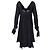 Robe en soie Valentino Noir - vue 2
