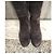 Botas Prada de ante marrón oscuro - vista 4
