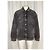 Balenciaga Spiegel-Denim-Jacke aus dunkelgrauer Baumwolle - Ansicht 7