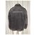 Balenciaga Spiegel-Denim-Jacke aus dunkelgrauer Baumwolle - Ansicht 9
