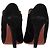 Stivaletti con dettagli a frange Mischa di Gucci in suede nero Rosso Bordò - vista 5