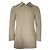 Cappotto corto Brunello Cucinelli in cotone beige