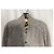 Giacca Bomber Loro Piana in Camoscio Grigio - vista 8