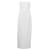 Autre Marque  Rotate Birger Christensen Embellished Maxi Strapless Dress in White Polyurethane  Cream Plastic  ref.2004840