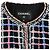 Giacca da sera in tweed stampato Chanel 2022 in cotone multicolore - vista 4