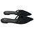 Ballerine a punta Giuseppe Zanotti in suede nero