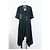 Kenzo Midikleid mit asymmetrischem Saum aus grünem Polyester - Ansicht 6