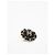 Timeless Chanel Chain CC Brosche aus schwarzem Lammleder - Ansicht 10