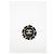 Timeless Chanel Chain CC Brosche aus schwarzem Lammleder - Ansicht 7