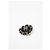Timeless Chanel Chain CC Brosche aus schwarzem Lammleder - Ansicht 8