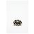Timeless Chanel Chain CC Brosche aus schwarzem Lammleder - Ansicht 9