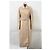 Abrigo largo con cinturón Max Mara en lana beige - vista 6