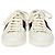 Tênis Gucci Ace com abelha em couro branco Cru - vista 2