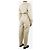 Isabel Marant Etoile Mono de algodón con cinturón Ivory Ruthel - talla UK 10 - vista 2