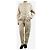 Isabel Marant Etoile Mono de algodón con cinturón Ivory Ruthel - talla UK 10 - vista 3