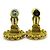 Orecchini placcati in oro Chanel Coco Mark - vista 4