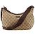 Borsa a Spalla in Tela GG Gucci Marrone
