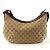 Borsa a Spalla in Tela GG Gucci Marrone - vista 3
