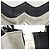 Borsa a spalla Pochette Balenciaga nera e avorio Nero Crudo - vista 5