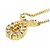 Collana in strass dorato Christian Dior D'oro - vista 2