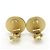 Orecchini a clip placcati in oro Chanel con strass rossi Rosso D'oro - vista 2