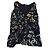 Top Chanel con Logo Graffiti in Cotone Nero