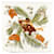 Hermès Écharpe Hermes Carre 90 Turbans des Reines Soie Blanc Multicolore  ref.2006757
