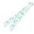 Hermès Hermes Twilly Lotus Flower Scarf White Multiple colors Light blue  ref.2006798
