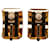Hermès Hermes Gold Plated Enamel Cloisonné Earrings Golden  - view 2