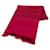 Seidenschal aus der Hermès Margiela-Periode Rot Mehrfarben  - Ansicht 1
