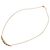 Collana Christian Dior metallo oro Auth FF6533 D'oro - vista 2