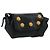 Borsa a Spalla LOEWE in Pelle Nera Auth ar13208 Nero