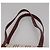 Burberry Nova Check Tote Bag aus Canvas Leder beige rot gold Auth 111118 Golden - Ansicht 14