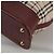 Burberry Nova Check Tote Bag aus Canvas Leder beige rot gold Auth 111118 Golden - Ansicht 15